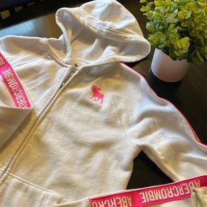 Abercrombie kids zip up hoodie